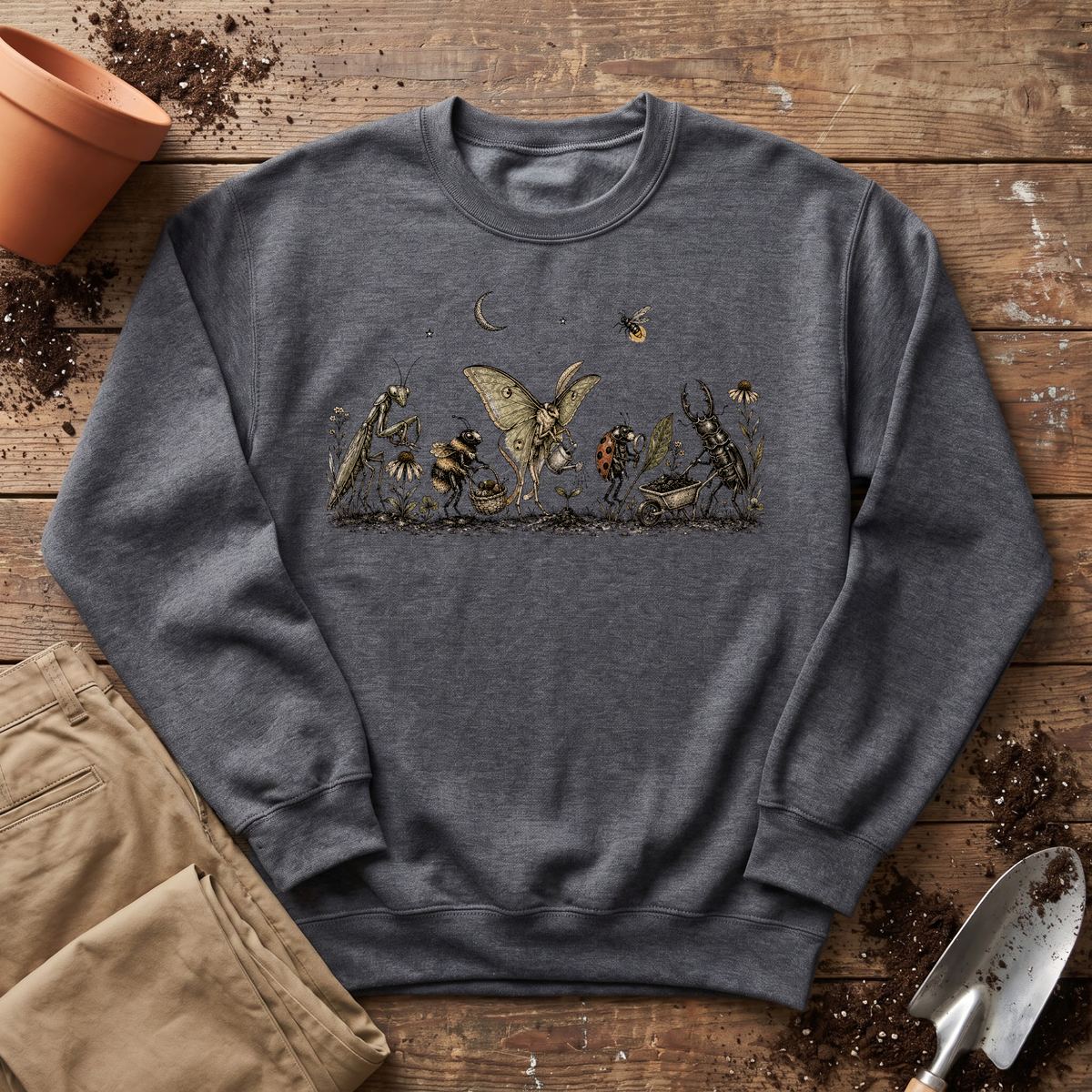 Pollinator Garden Crew Sweatshirt