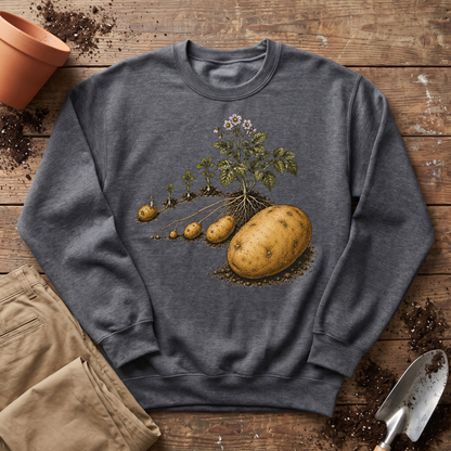 Potato Growing Cycle Sweatshirt