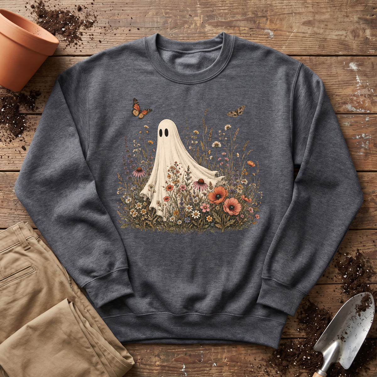 Ghost in Bloom Sweatshirt