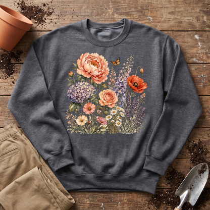 Vintage Garden Bouquet Sweatshirt