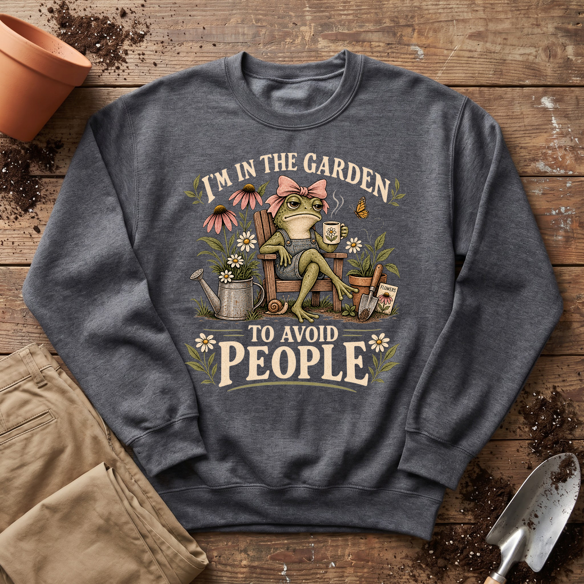Avoiding People Sweatshirt