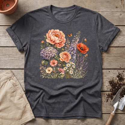 Vintage Garden Bouquet T-Shirt