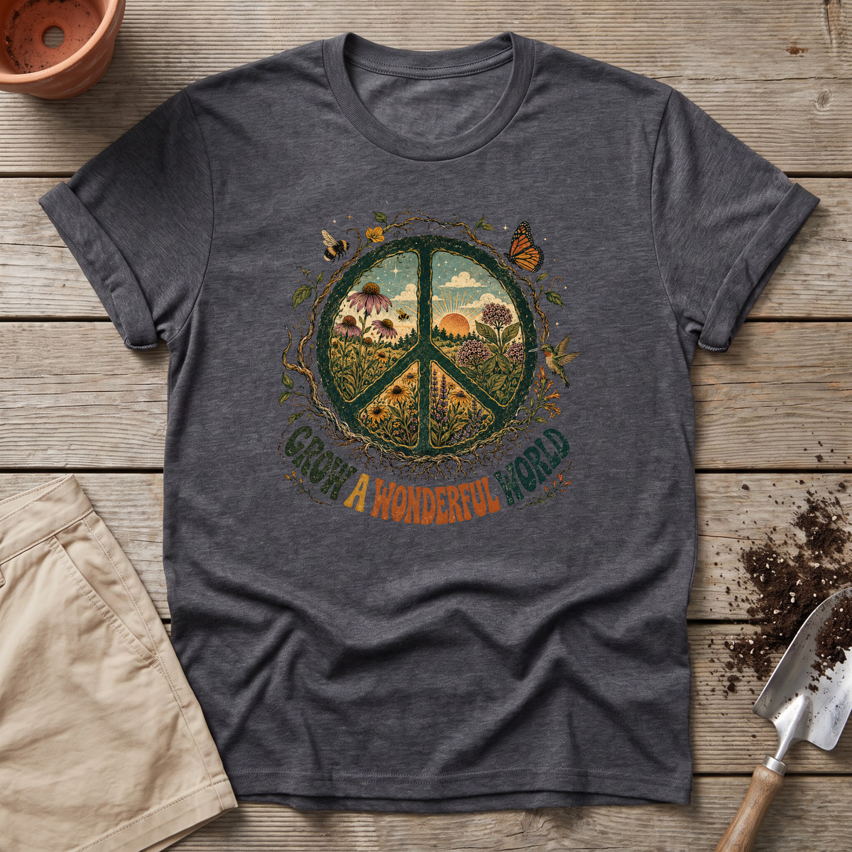 Grow A Wonderful World T-Shirt