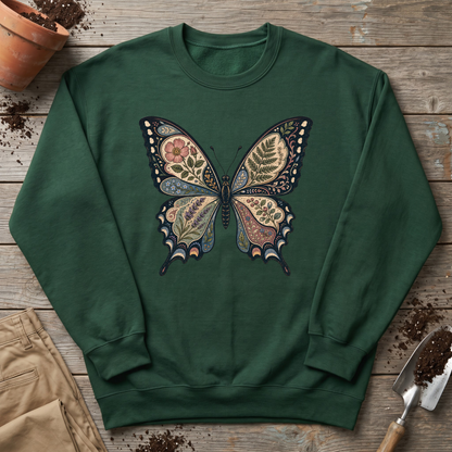 Botanical Butterfly Sweatshirt