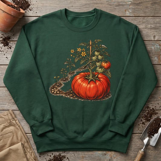 Tomato Growing Cycle Sweatshirt