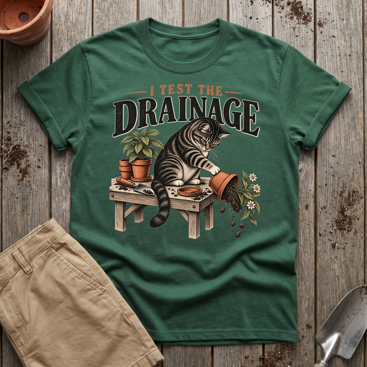 Drainage Test T-Shirt