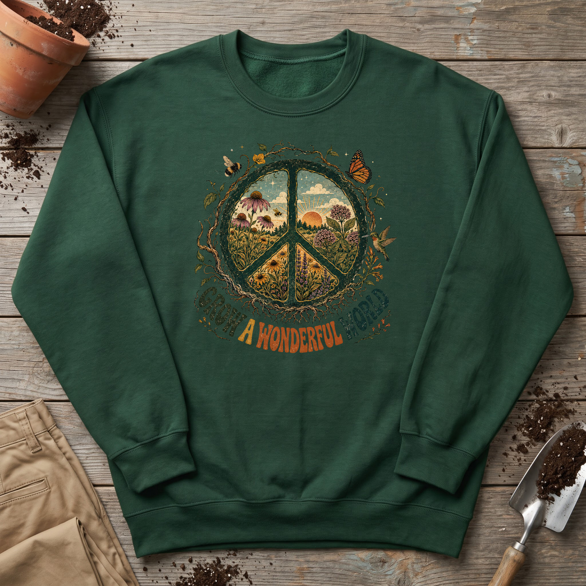 Grow A Wonderful World Sweatshirt