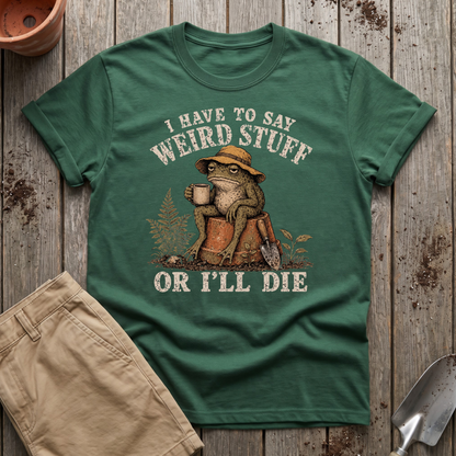 Weird Garden Toad T-Shirt