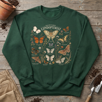 Backyard Lepidopterist Sweatshirt