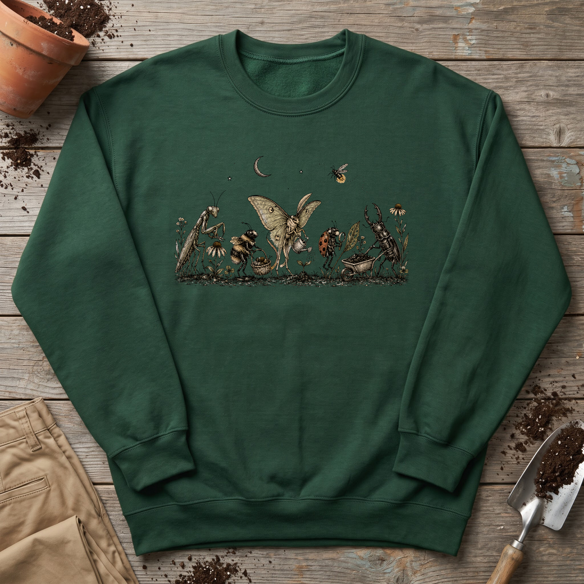 Pollinator Garden Crew Sweatshirt