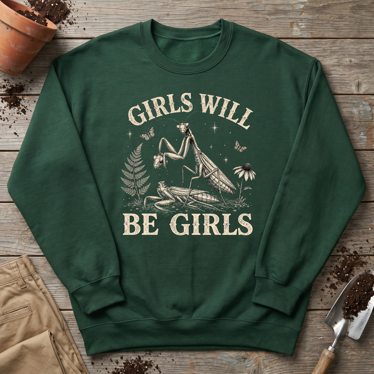 Girls Will Be Girls Sweatshirt