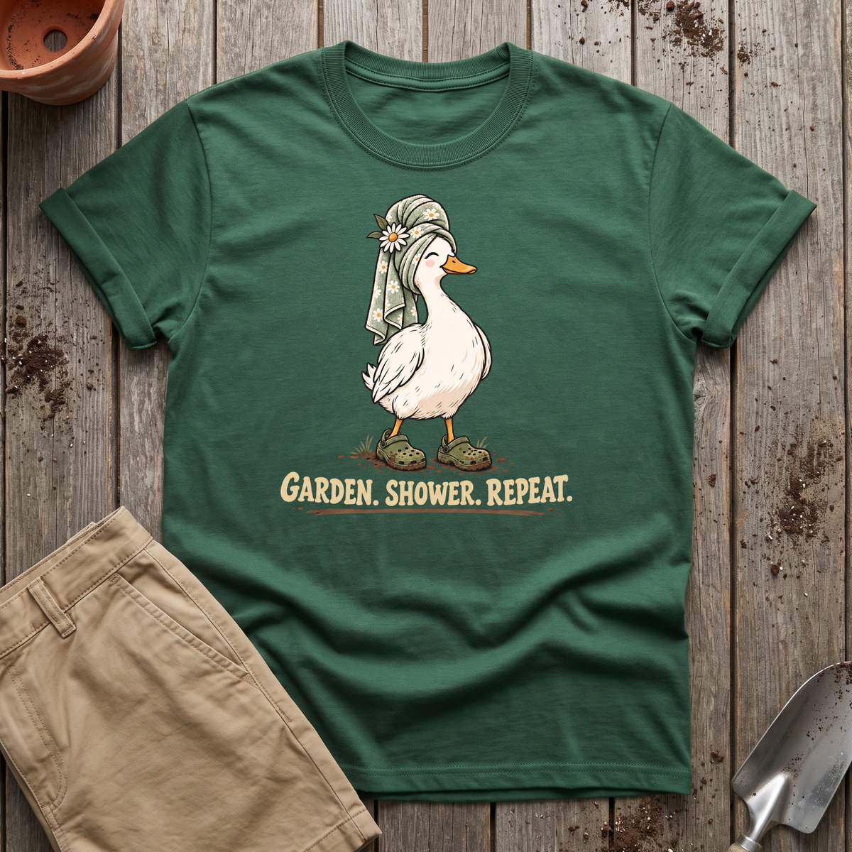 Garden Shower Repeat T-Shirt