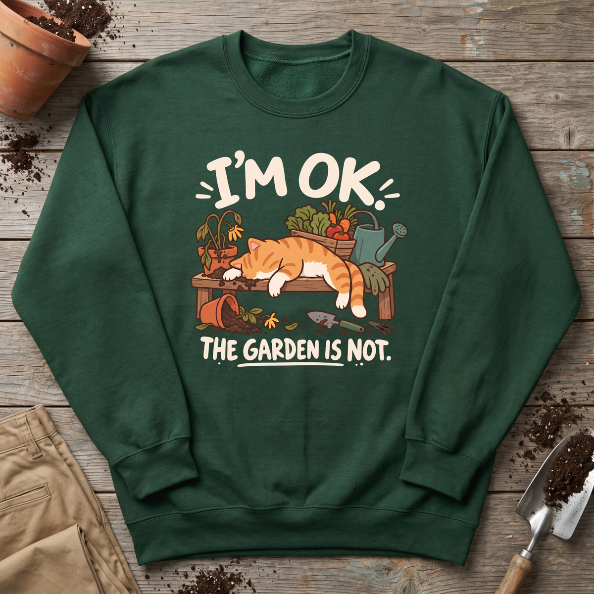 Garden Struggles Sweatshirt