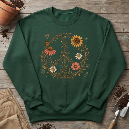Wildflower Peace Sweatshirt