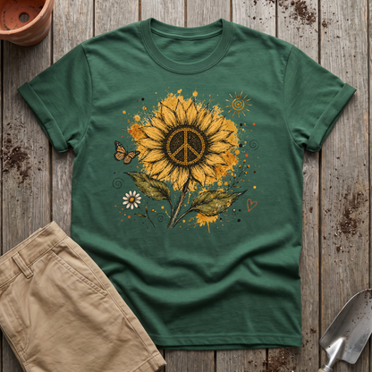 Sunflower Peace T-Shirt
