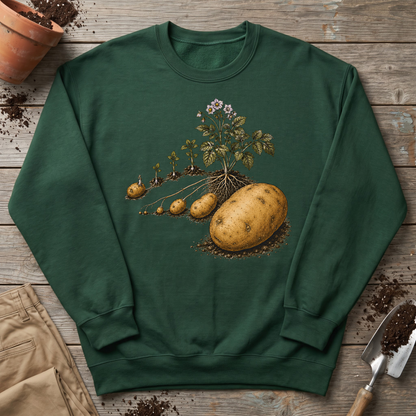 Potato Growing Cycle Sweatshirt