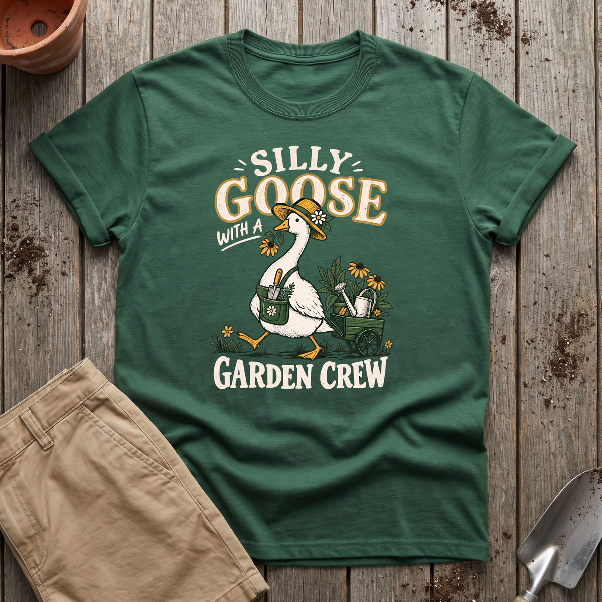 Silly Goose Gardener T-Shirt