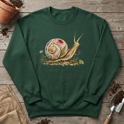 Botanical Garden Snail Sweatshirt