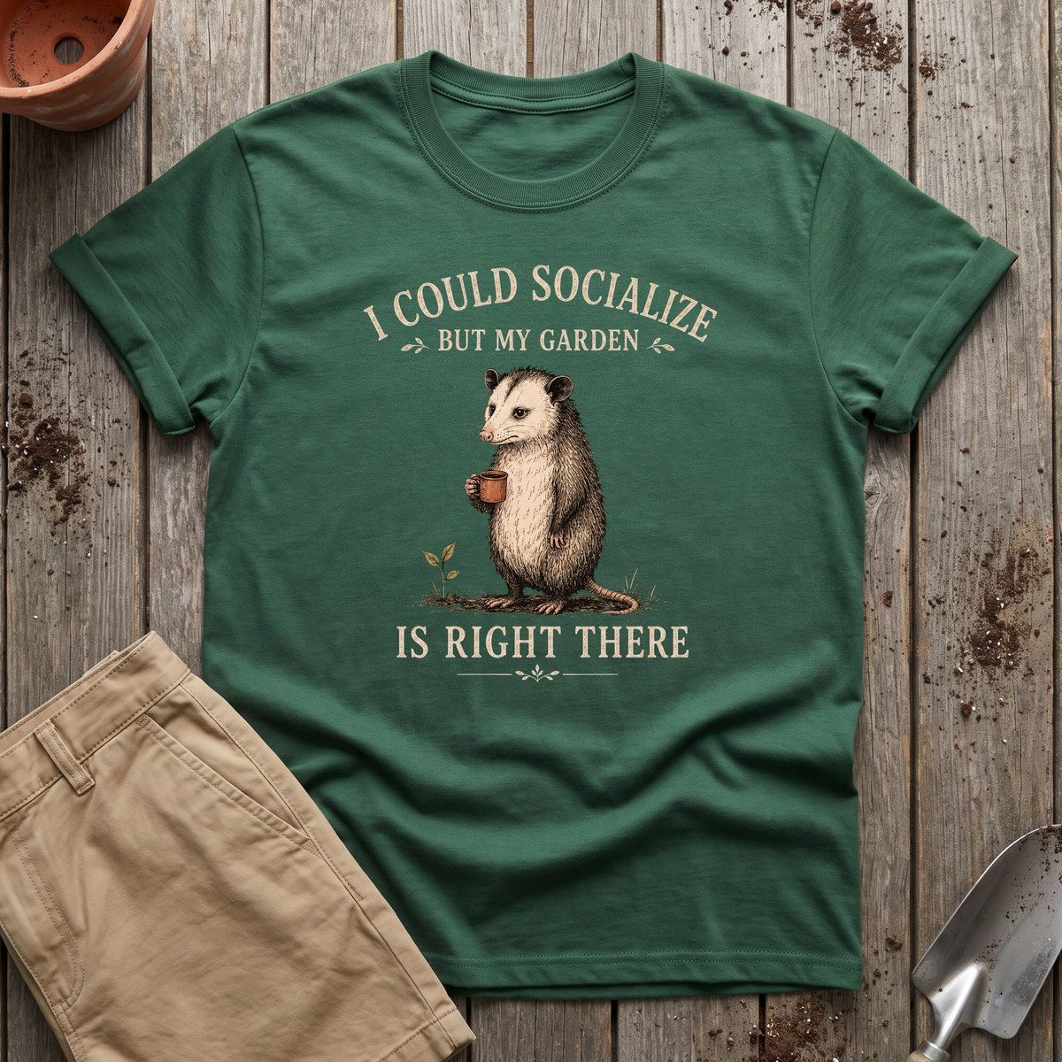 Garden Over People T-Shirt
