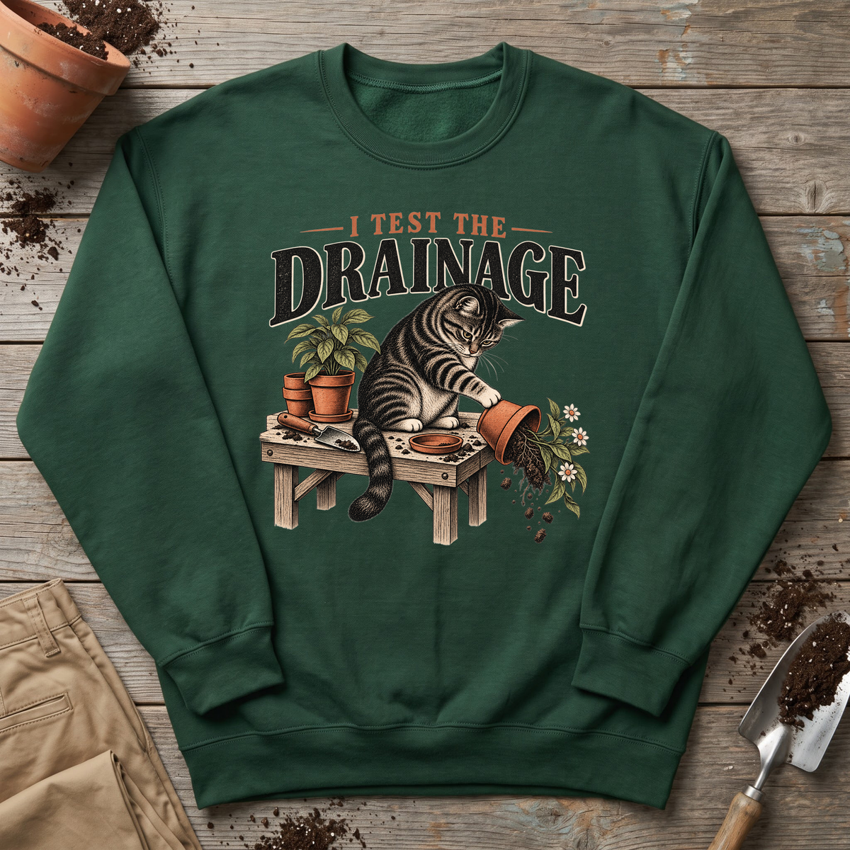 Drainage Test Sweatshirt