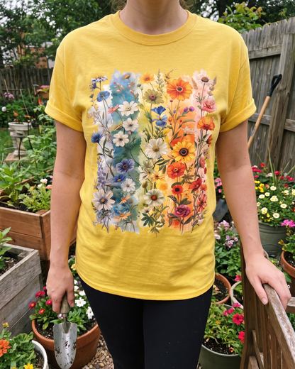 Wildflower Meadow Botanical T-Shirt