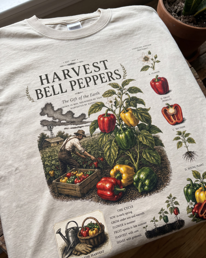 Harvest Bell Peppers T-Shirt