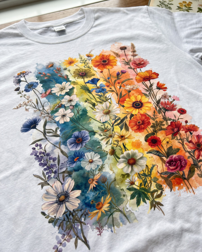 Wildflower Meadow Botanical T-Shirt