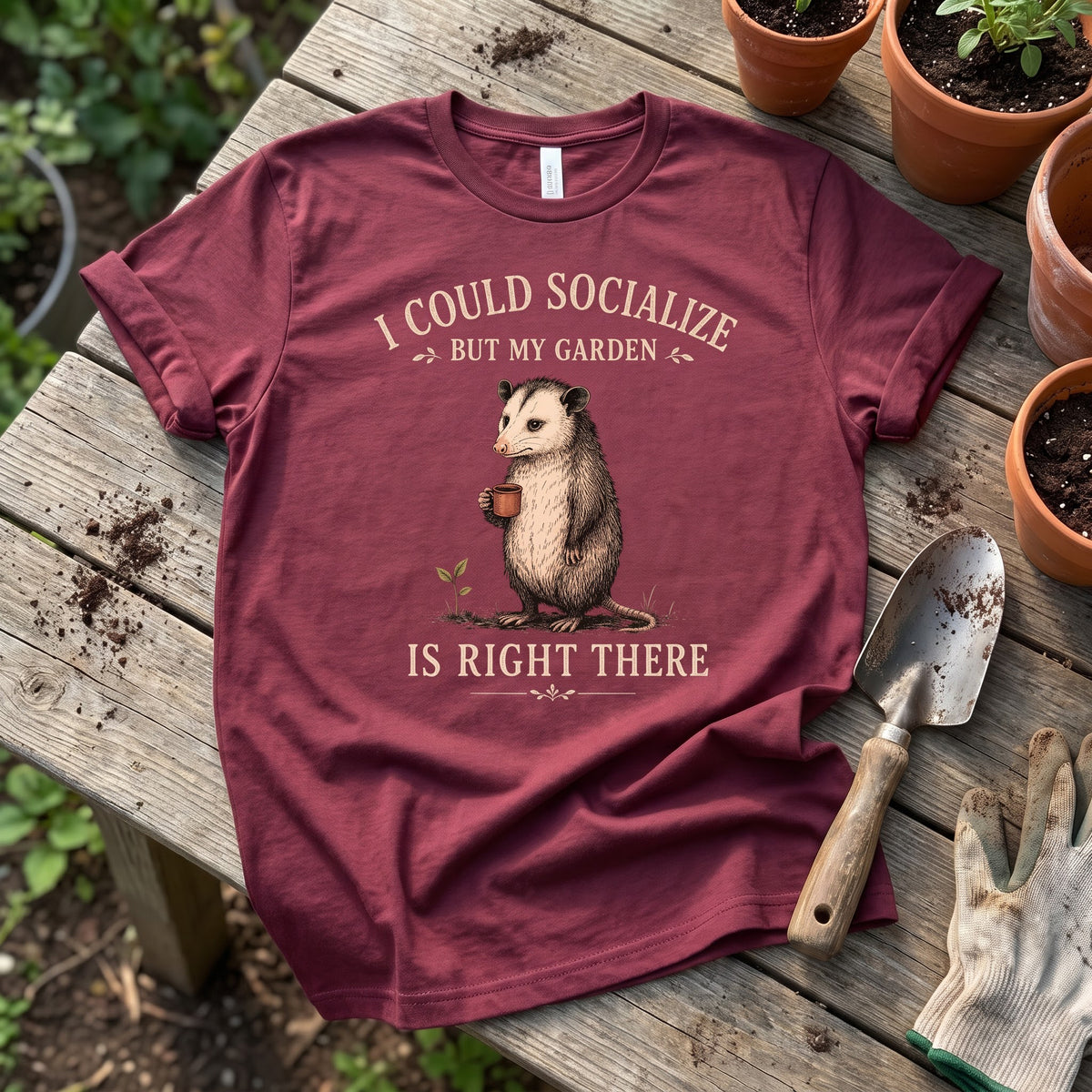 Garden Over People T-Shirt