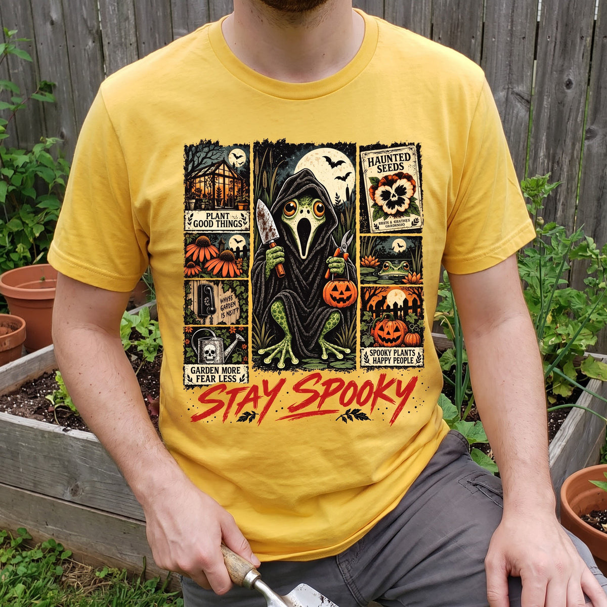 Stay Spooky Gardener T-Shirt