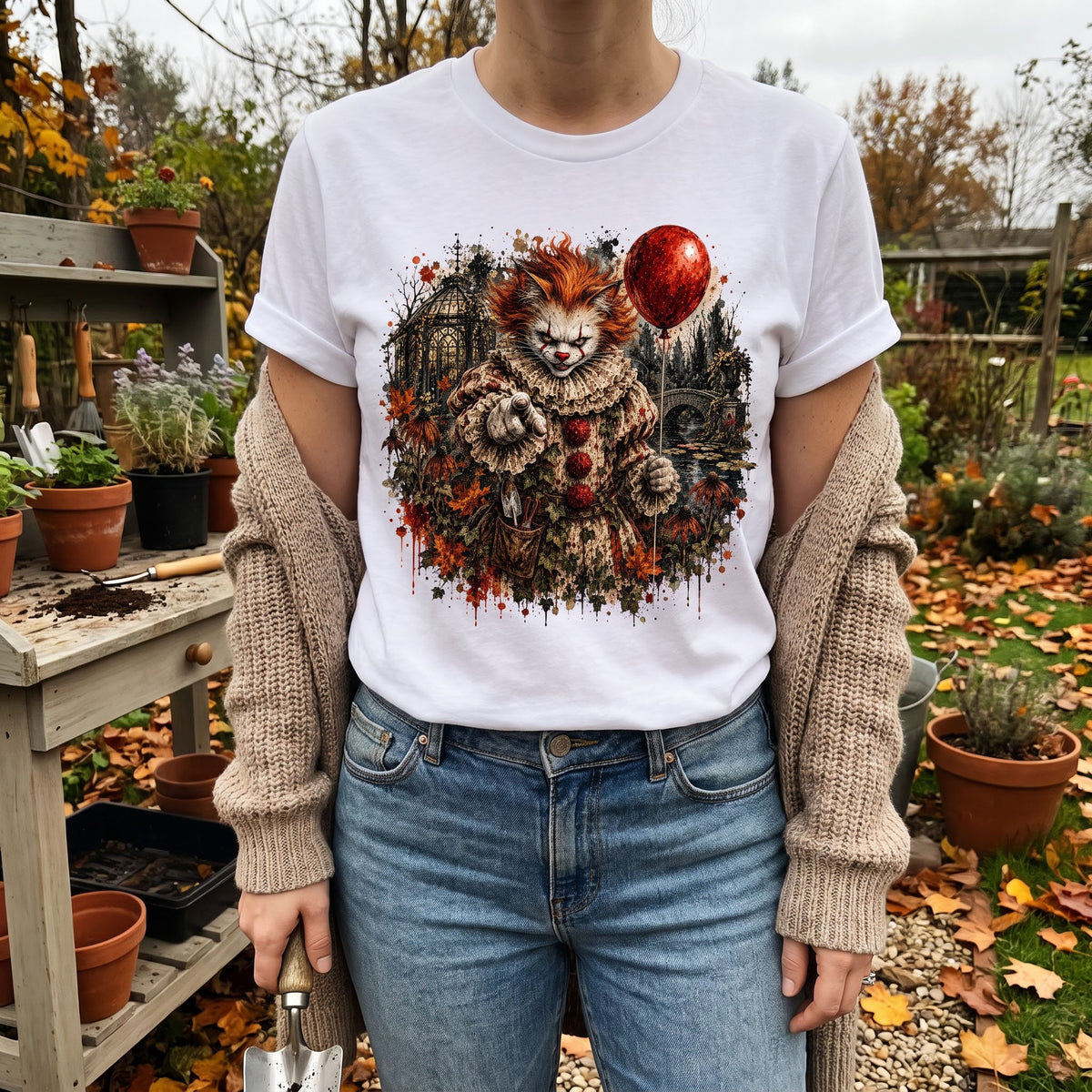Nightmare Garden Cat T-Shirt