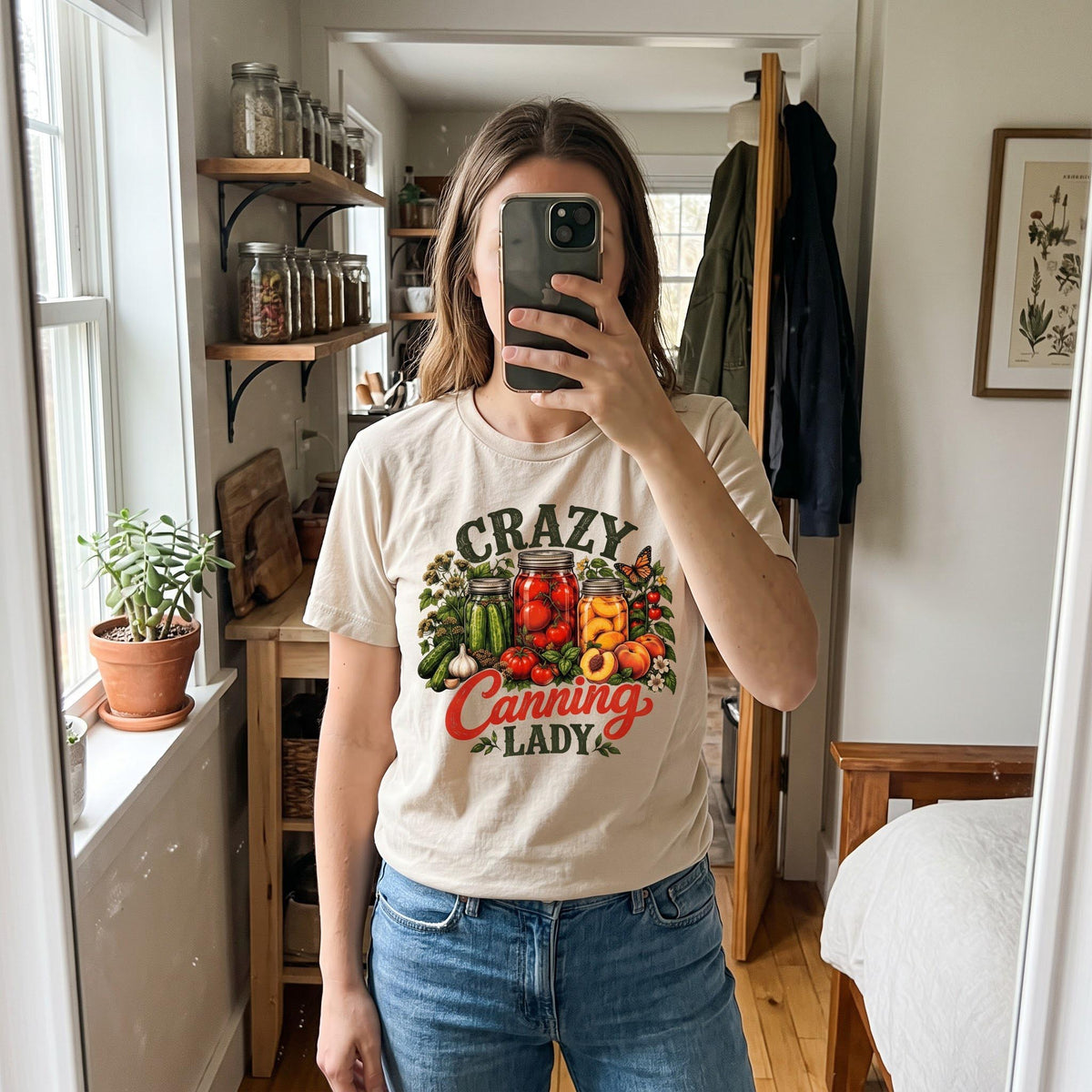 Crazy Canning Lady T-Shirt