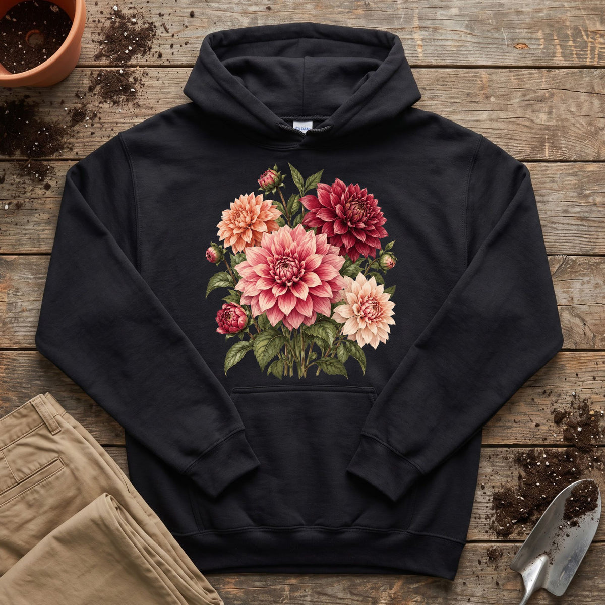 Dahlia Bouquet Hoodie