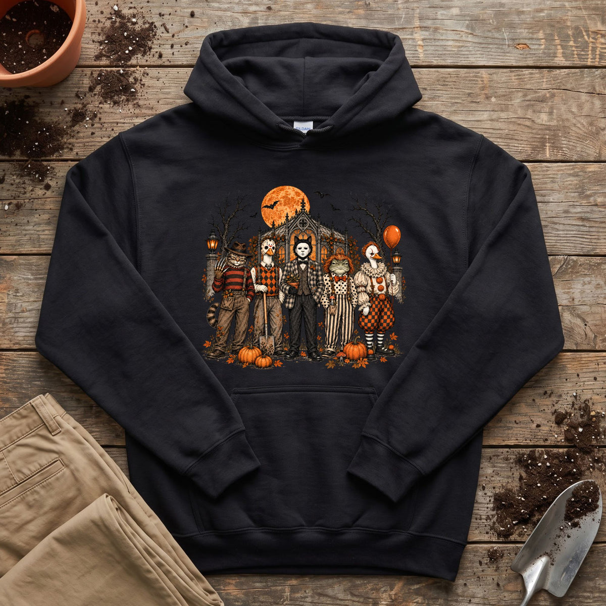 Spooky Garden Lineup Hoodie