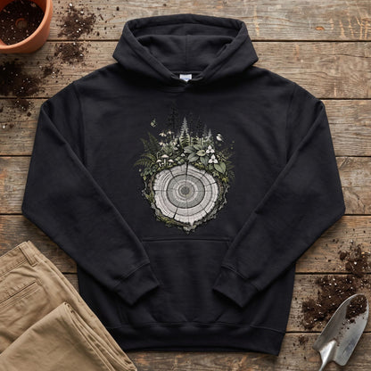 Forest Growth Rings Hoodie