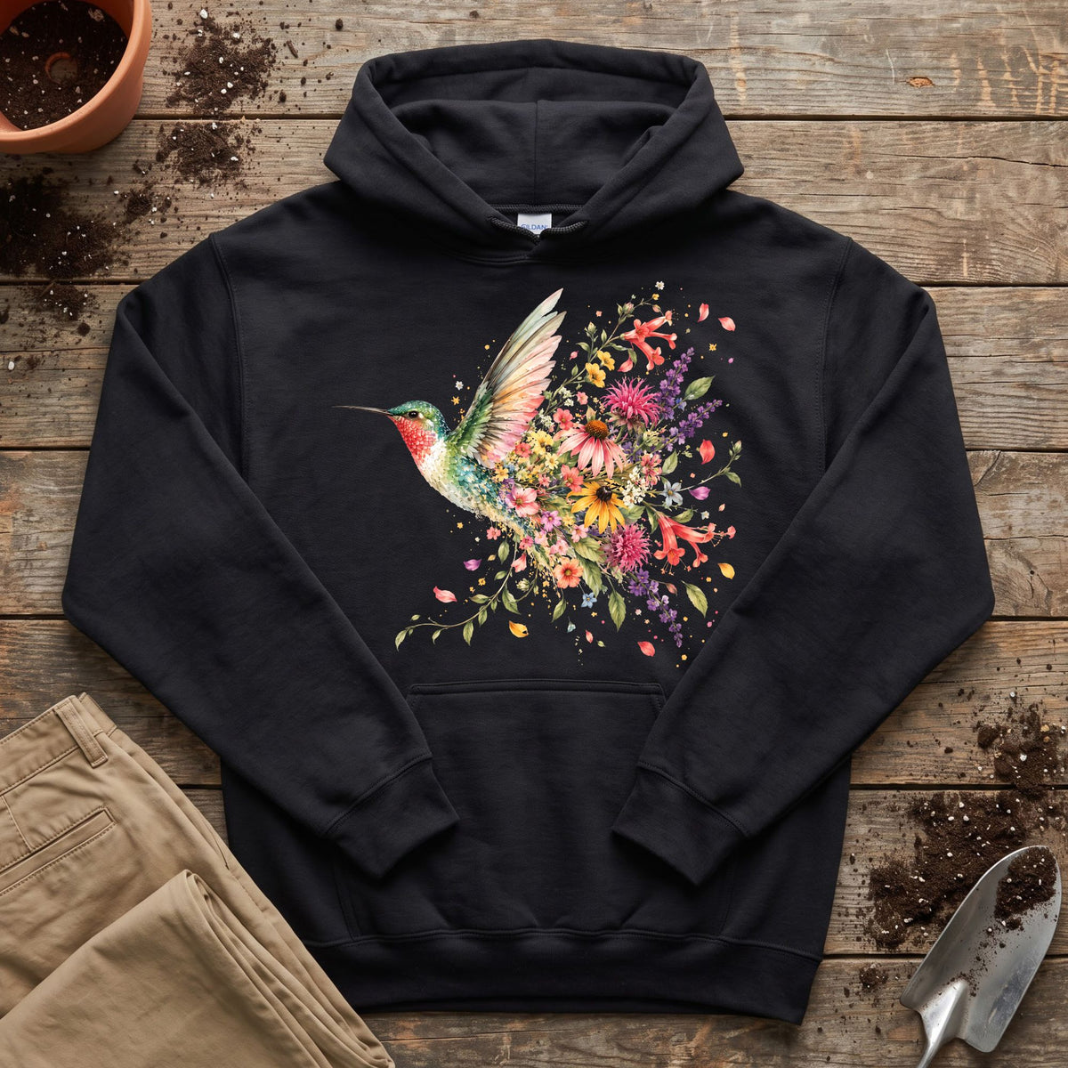 Hummingbird in Bloom Hoodie