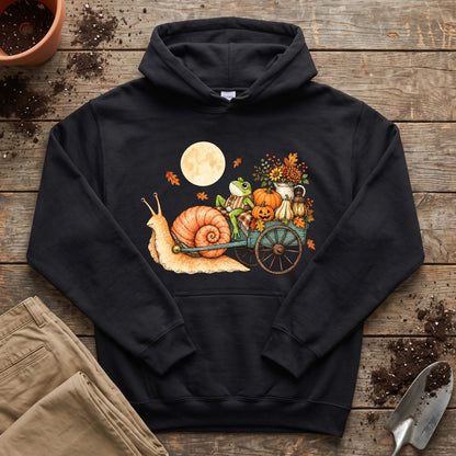 Moonlit Pumpkin Wagon Hoodie