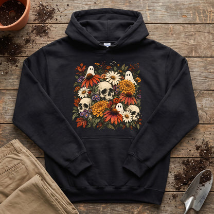 Ghostly Garden Blooms Hoodie