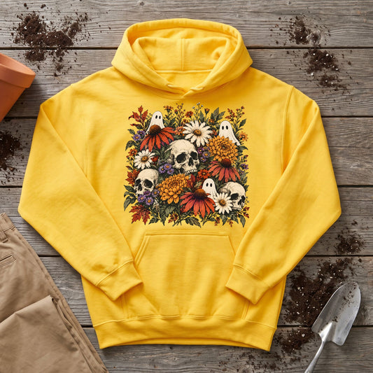 Ghostly Garden Blooms Hoodie