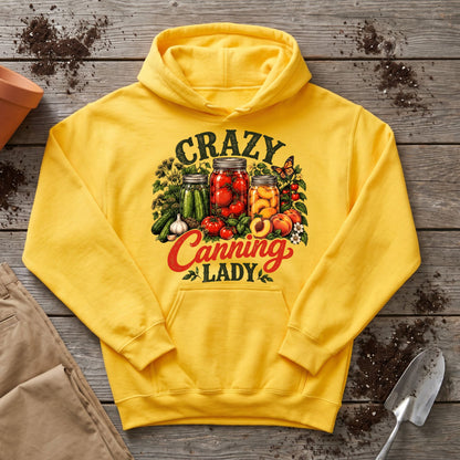 Crazy Canning Lady Hoodie
