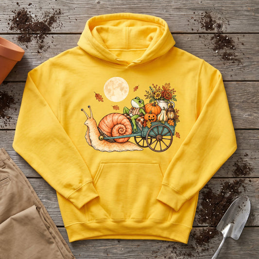 Moonlit Pumpkin Wagon Hoodie