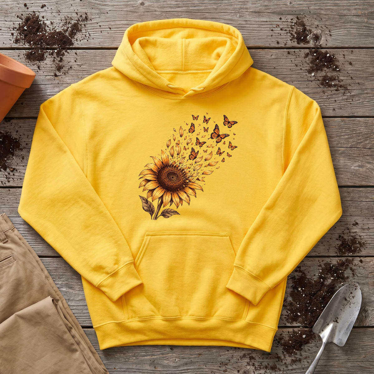 Monarch Sunflower Hoodie