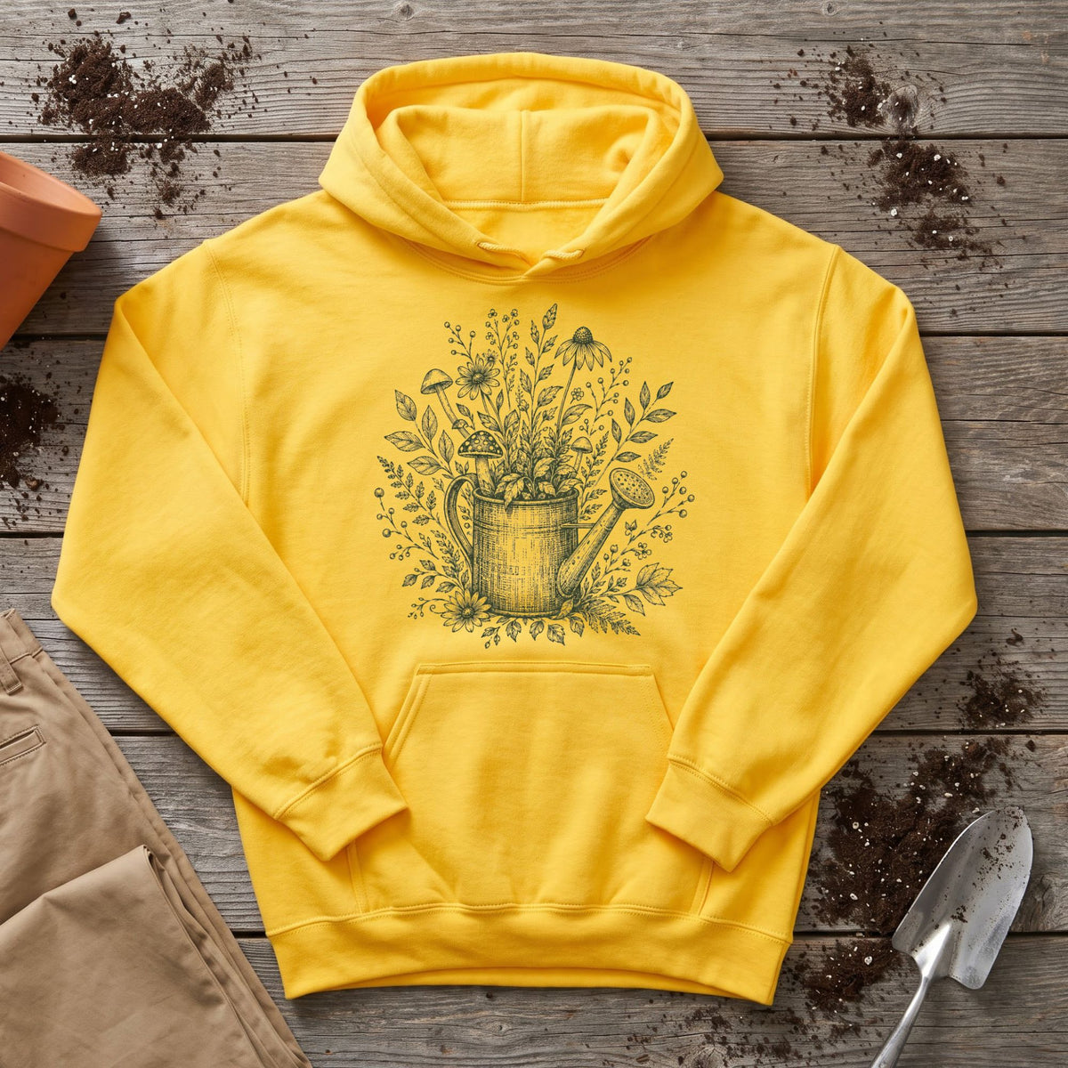 Botanical Watering Can Hoodie