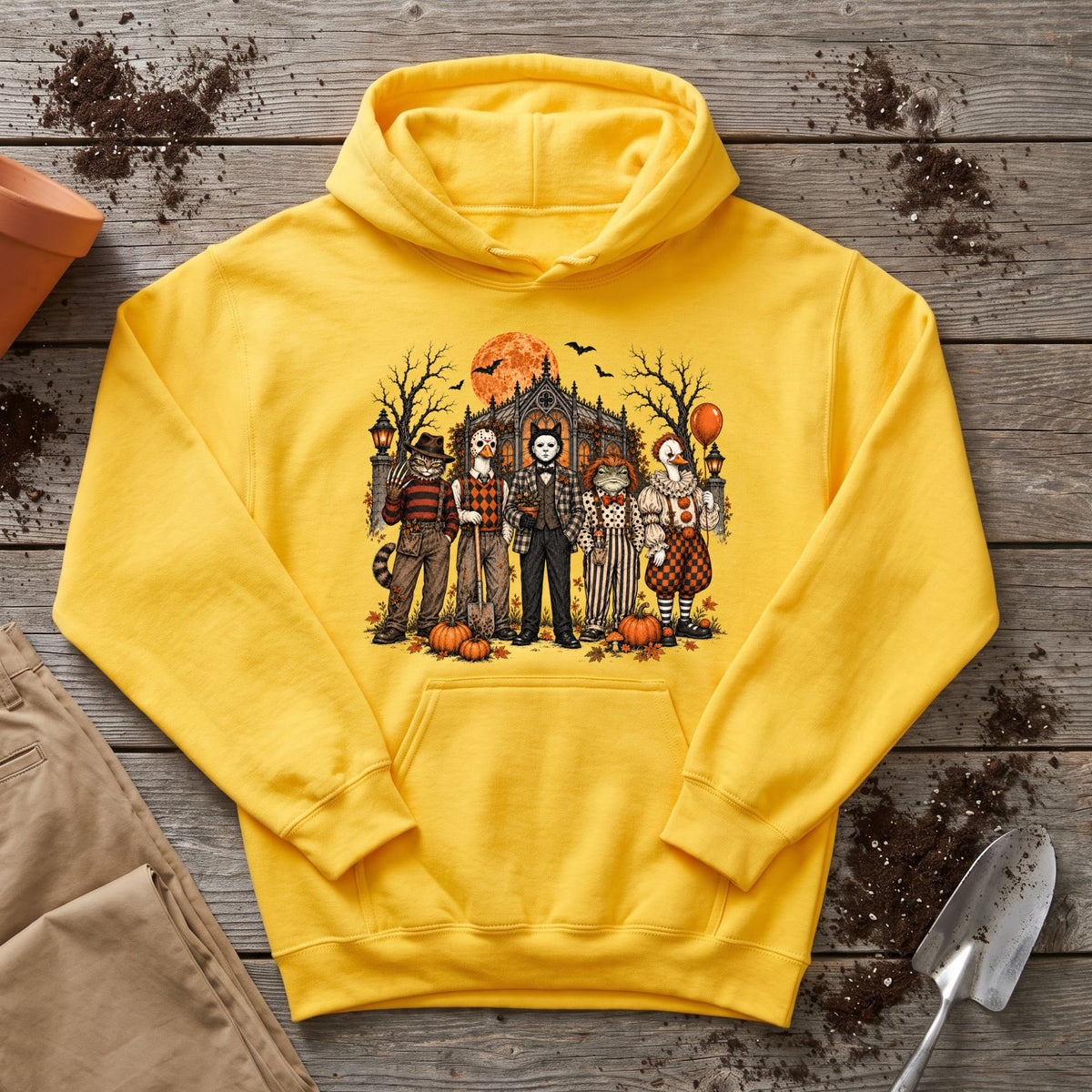 Spooky Garden Lineup Hoodie