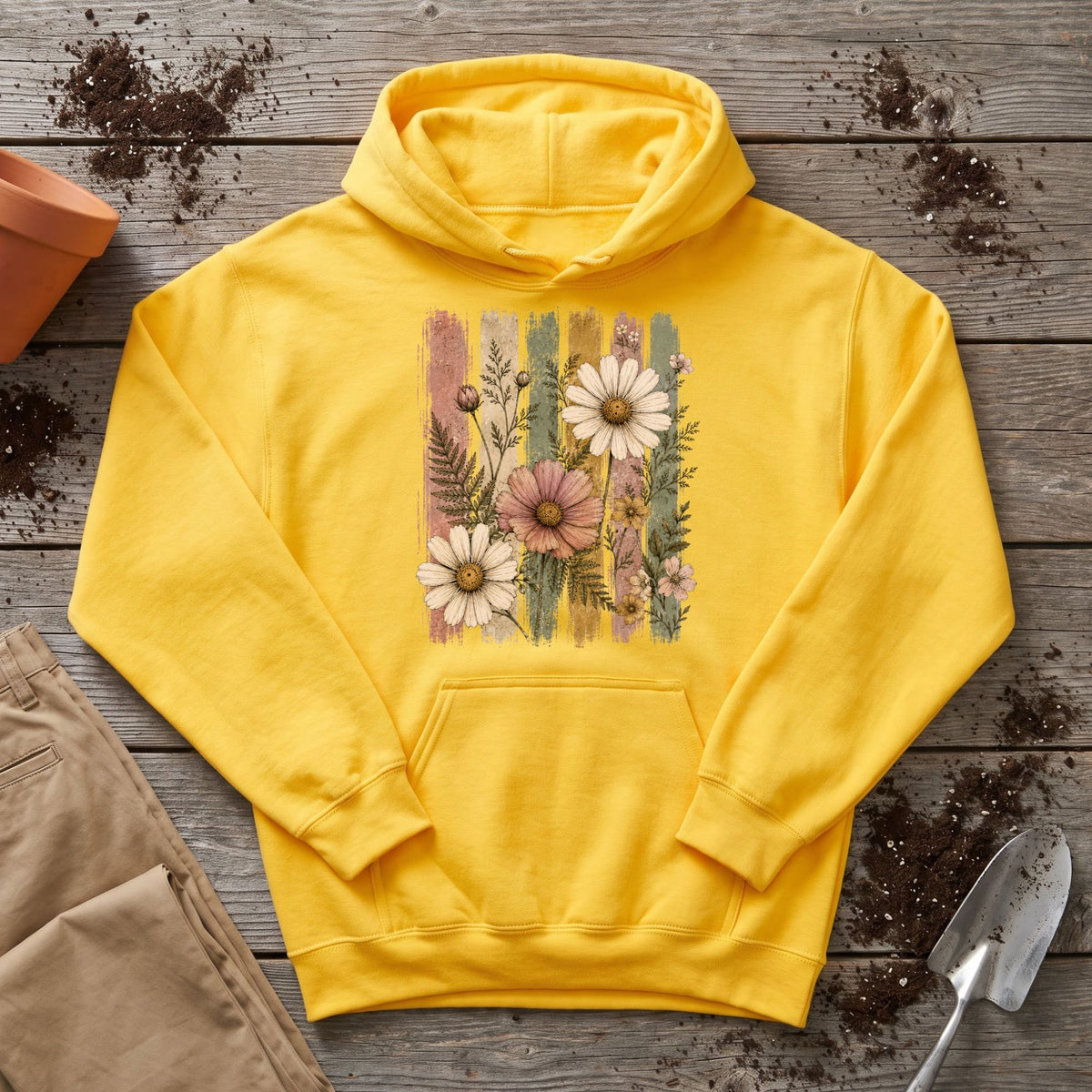 Vintage Wildflowers Hoodie