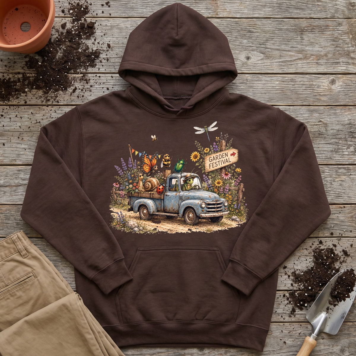 Garden Festival Hoodie