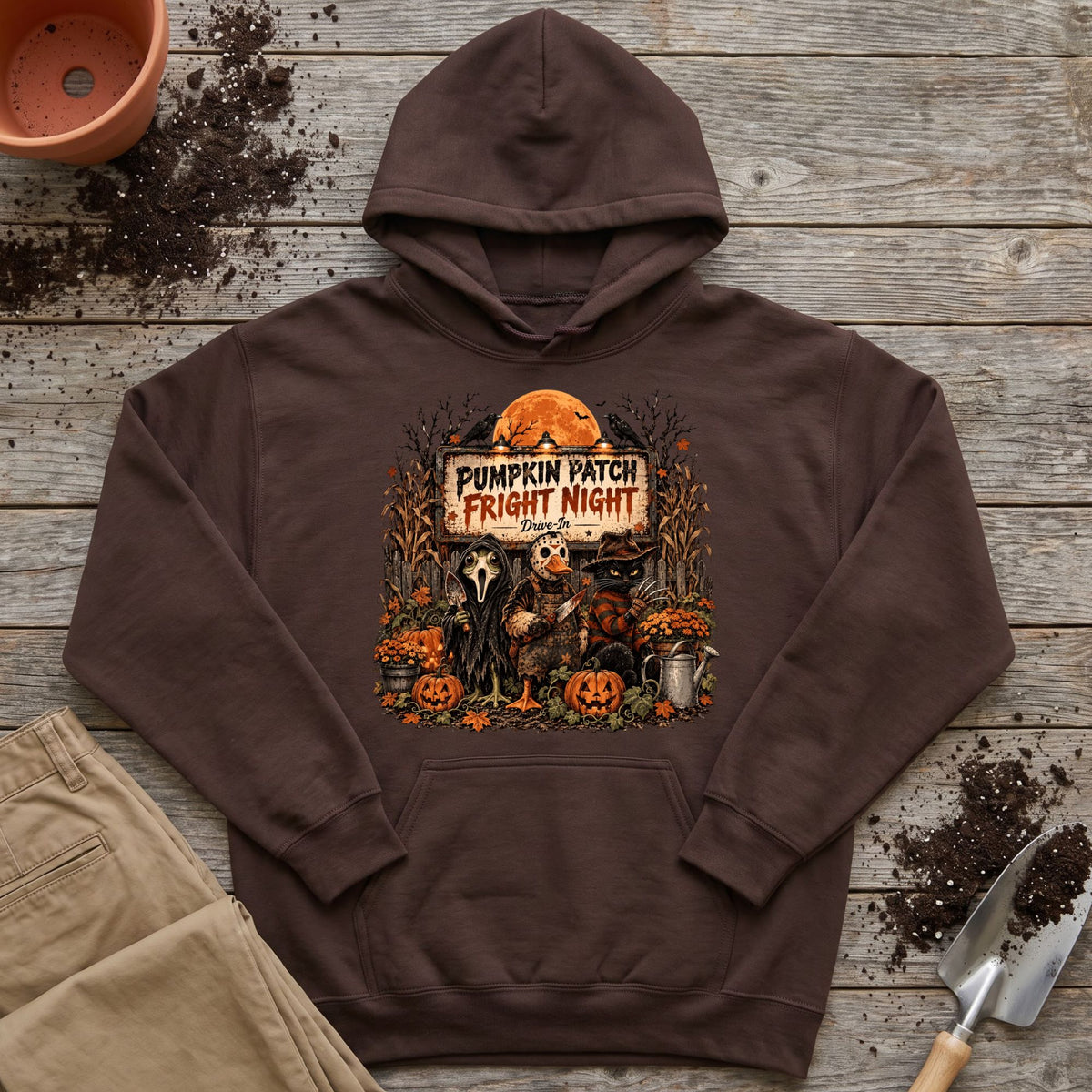 Pumpkin Fright Night Hoodie