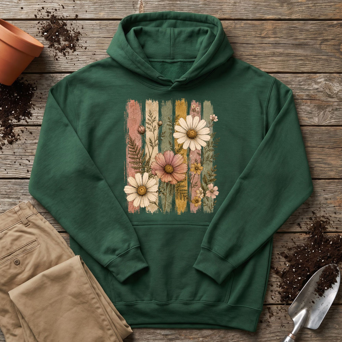 Vintage Wildflowers Hoodie