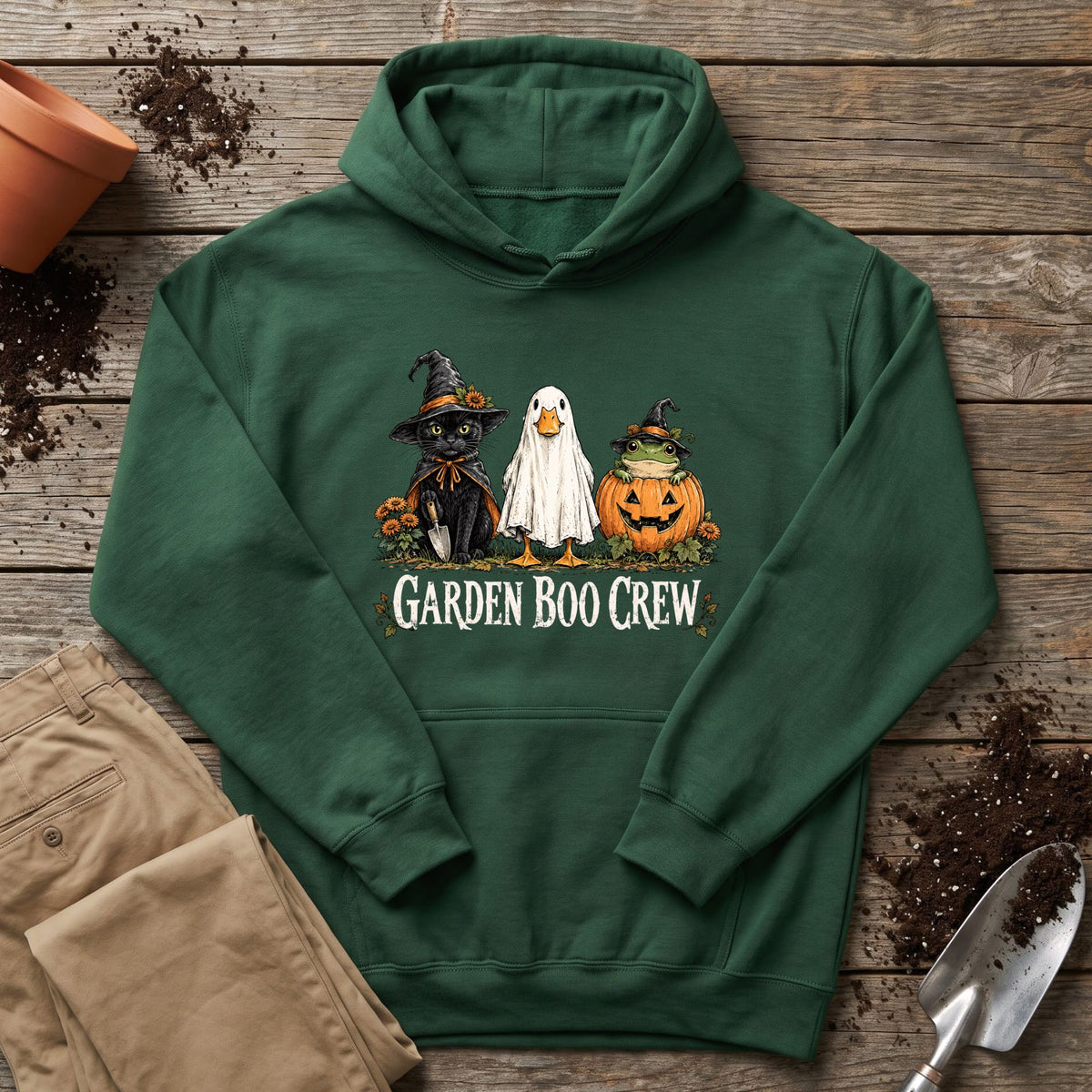 Garden Boo Crew Hoodie