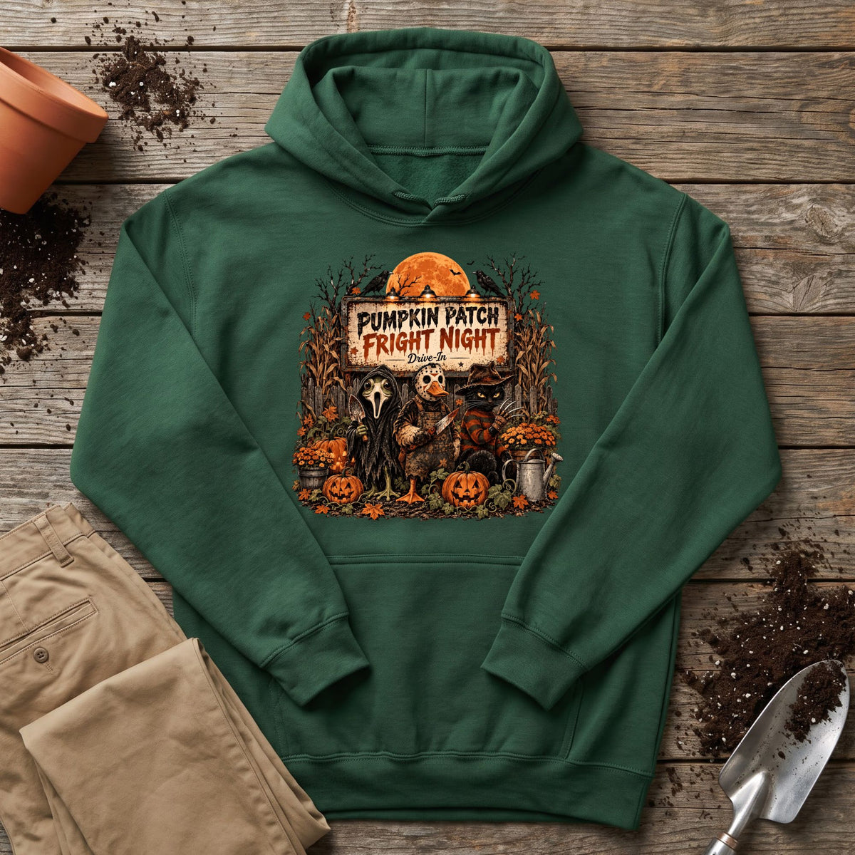 Pumpkin Fright Night Hoodie