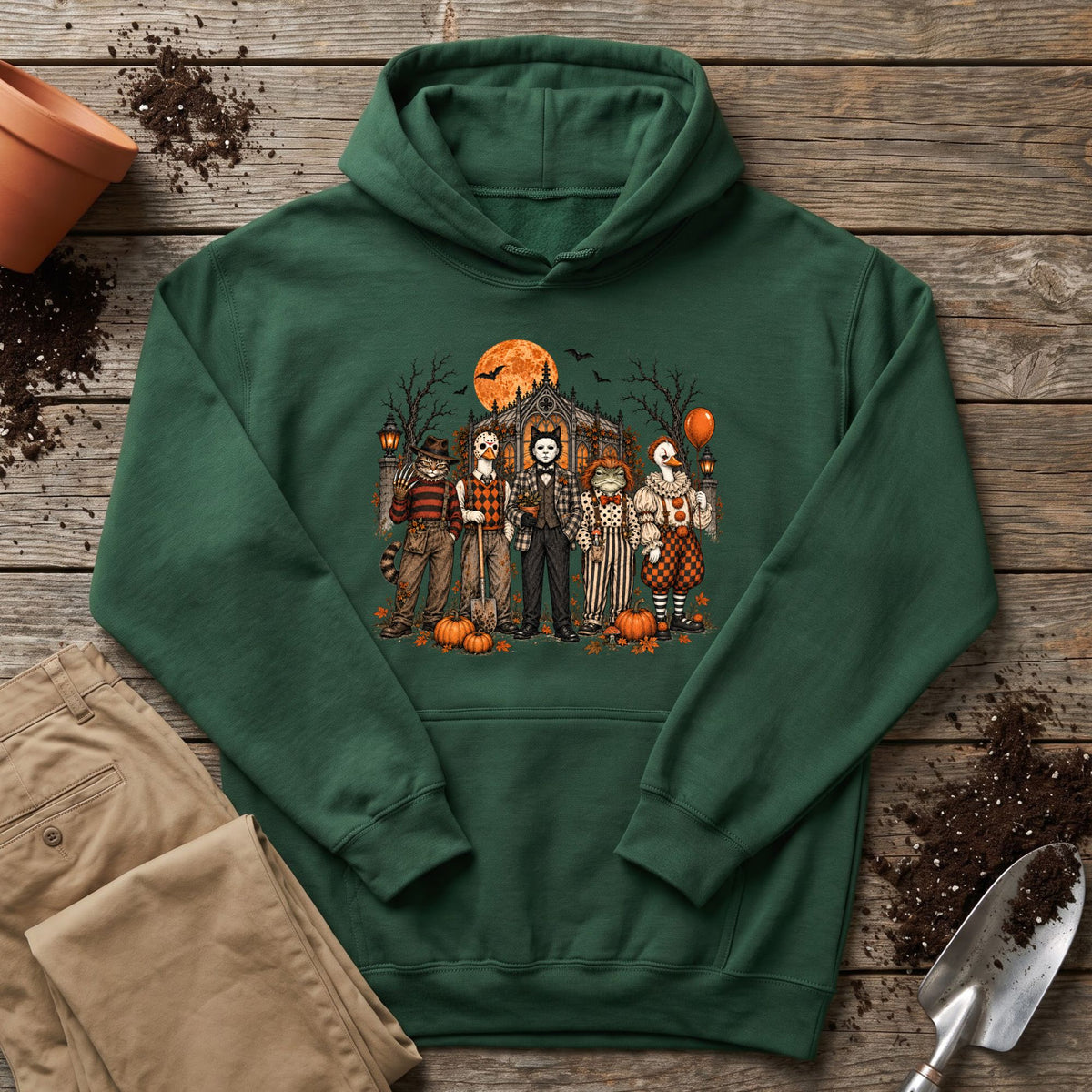 Spooky Garden Lineup Hoodie